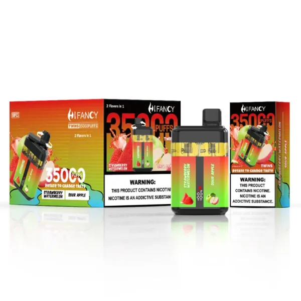 Puff EU Hifancy Twins 35000 Puffs 35k Disposable Vape Wholesale Free Shipping 3-7 Work Days Delivery