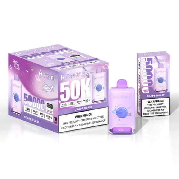 Puff EU Vape Hifancy 50000 Puffs 50k Disposable Vaper Wholesale 3-7 Work Days Delivery
