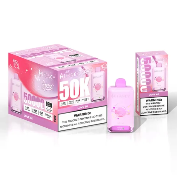 Puff EU Vape Hifancy 50000 Puffs 50k Disposable Vaper Wholesale 3-7 Work Days Delivery