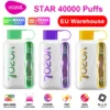 Puff EU Vozol Star 40000 Puffs 40k Disposable Vape Shop Free Shipping