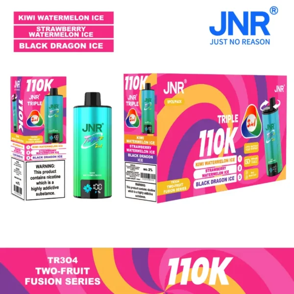 Puff JNR 110K Puffs Triple 3 in 1 Disposable Vape 110000 Free Shipping