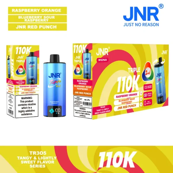 Puff JNR 110K Puffs Triple 3 in 1 Disposable Vape 110000 Free Shipping