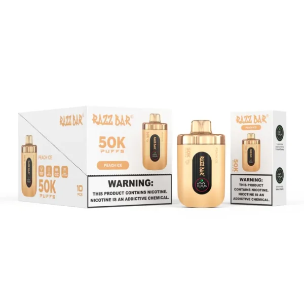 Razz Bar 50000 Puffs Rechargeable Disposable Vape Wholesale Free Shipping
