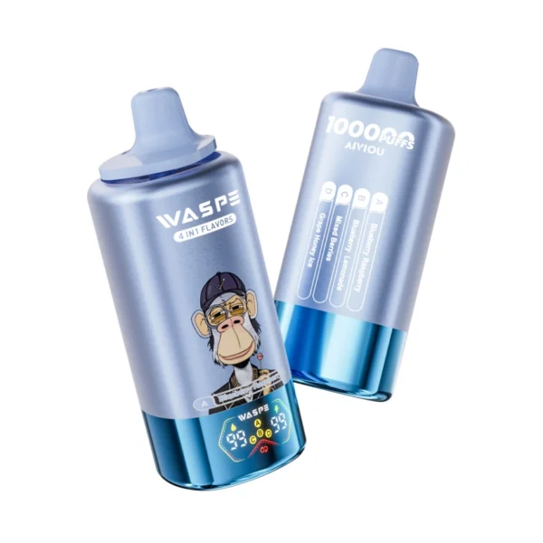 WASPE 100000 Puffs AIVIOU Disposable Vape 4 in 1 Free Shipping EU Warehouse
