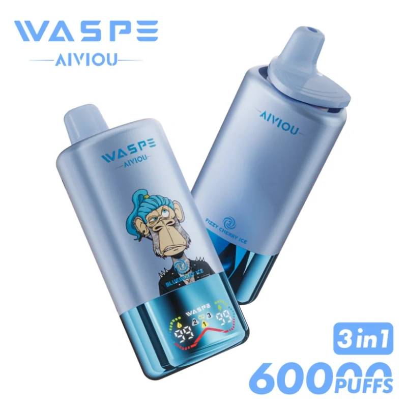 WASPE 60000 Caladas 3 en 1 Vape Desechable AIVIOU Envío Gratis Almacén UE