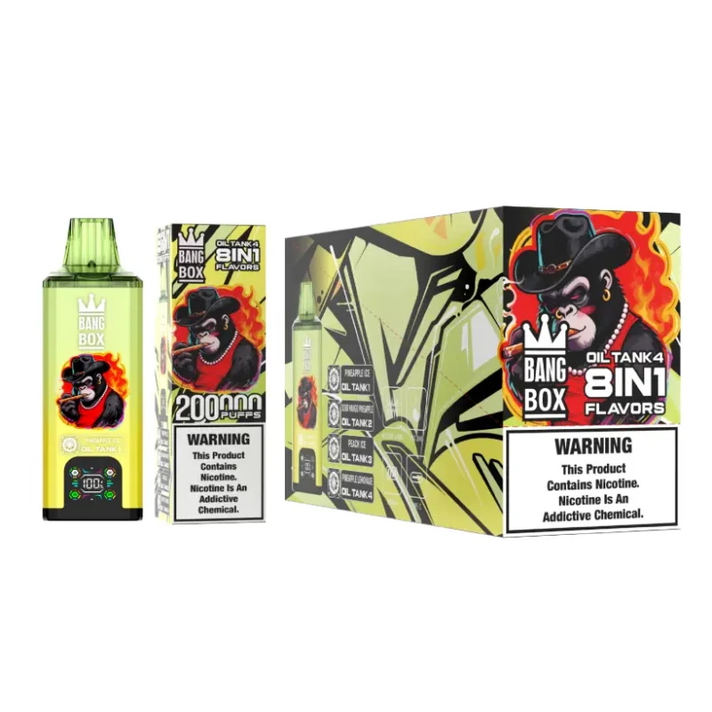 Why the Bang Box 200K 8-in-1 Vape Is the Ultimate All-in-One Device for EU Vapers in 2026 2 8 in 1 Vape Bang Box 200k Puffs Disposable E Cigarette Wholesale 200000 Free Shipping