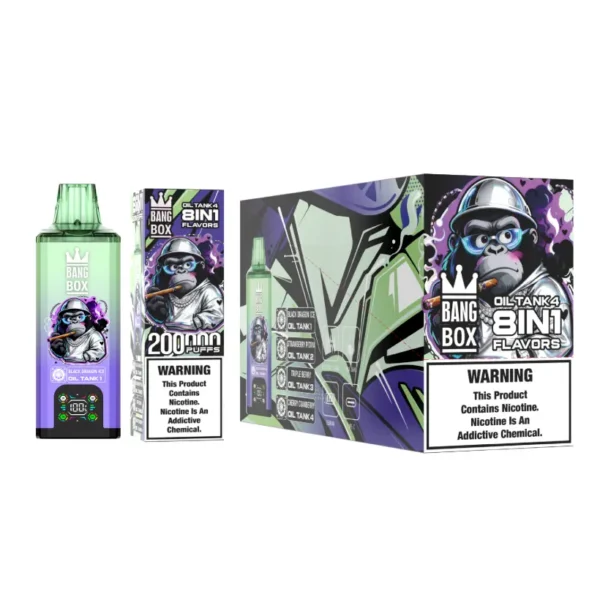 8 in 1 Vape Bang Box 200k Puffs Disposable E Cigarette Wholesale 200000 Free Shipping
