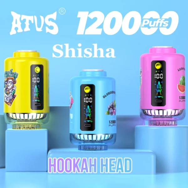 ATVS 120K Puffs Shisha Disposable Vape 120000 Free Shipping China Warehouse