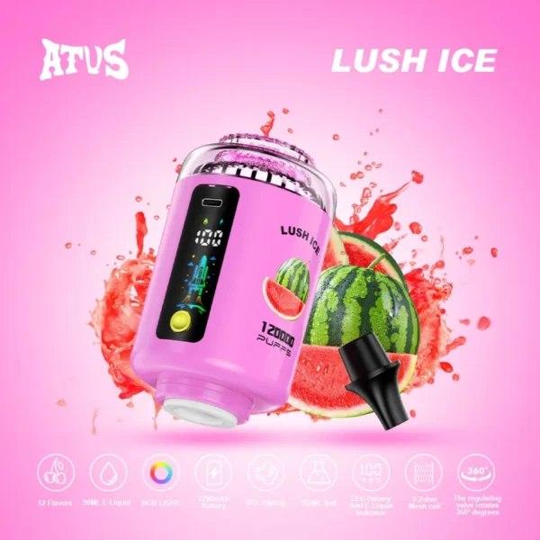 Alternative view of ATVS 120K Puffs Shisha Disposable Vape 120000 Free Shipping China Warehouse