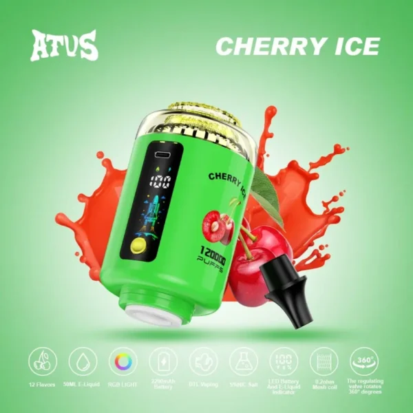 ATVS 120K Puffs Shisha Disposable Vape 120000 Free Shipping China Warehouse