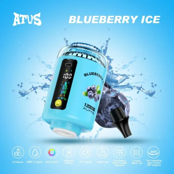 ATVS 120K Puffs Shisha Disposable Vape 120000 Free Shipping China Warehouse