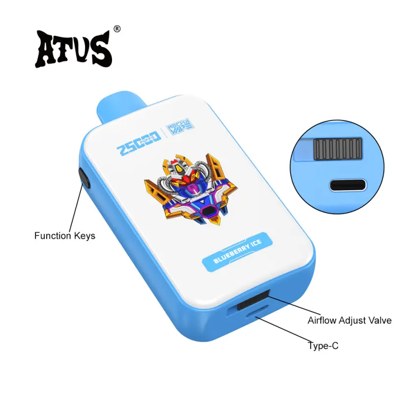 ATVS 25K Puffs 25000 Rechargeable Disposable Vape Shop Free Shipping 4 ATVS 25K Puffs 25000 Rechargeable Disposable Vape Shop Free Shipping