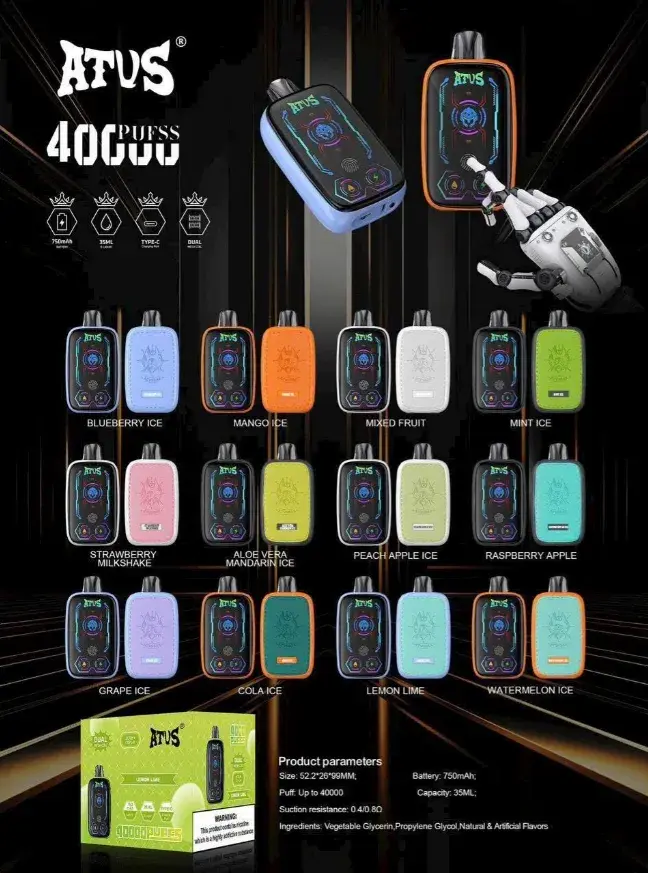 ATVS 40000 Puffs 40k Best Disposable Vape Wholesale Free Shipping 16 ATVS 40000 Puffs 40k Best Disposable Vape Wholesale Free Shipping