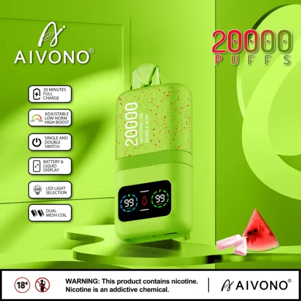 EU Puff 20k Aivono 20000 Puffs Disposable Vape Wholesale Free Shipping