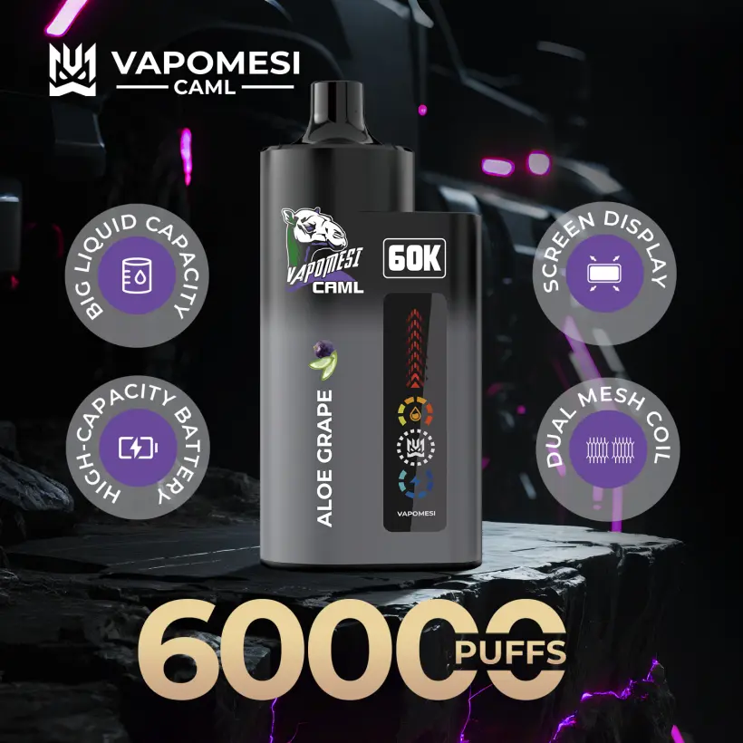 EU Puff 60000 Vapomesi 60k Puffs Caml Best Disposable Vape Free Shipping 8 EU Puff 60000 Vapomesi 60k Puffs Caml Best Disposable Vape Free Shipping