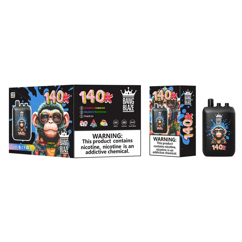 EU Vape Bang Blaze 140k Puffs 3 in 1 Rechargeable Disposable Vape 140000 Free Shipping 2 EU Vape Bang Blaze 140k Puffs 3 in 1 Rechargeable Disposable Vape 140000 Free Shipping