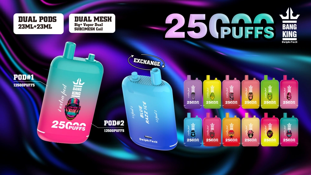 EU Vape Bang King 25000 Puffs Cheap Disposable E Cigarette Free Shipping