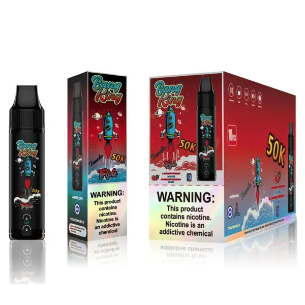 EU Vape Bang King 50k Puffs Triple Flavors 3 in 1 Best Disposable E Cigarette Free Shipping