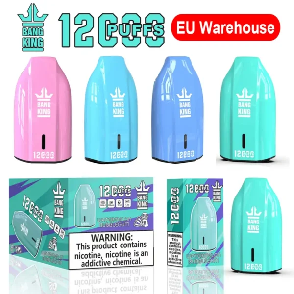 EU Warehouse Bang King 12k Puffs 12000 Cheap Disposable Vape Wholesale 3 to 7 Work Day Free Shipping