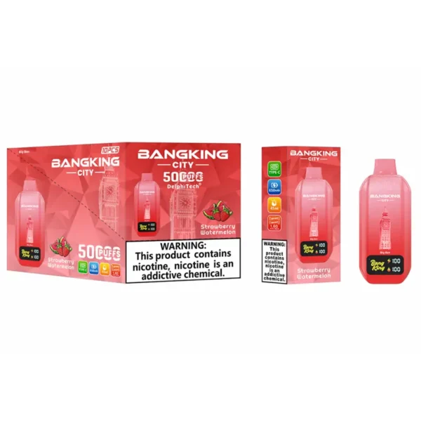 EU Warehouse Bang King 50k Puffs City Disposable Vape 50000 3 to 7 Work Days Free Shipping 13 EU Warehouse Bang King 50k Puffs City Disposable Vape 50000 3 to 7 Work Days Free Shipping