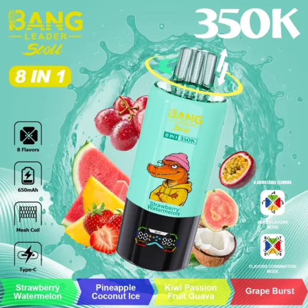 Bang Leader 350k Puffs Stoll Disposable Vape 350000 Free Shipping China Warehouse