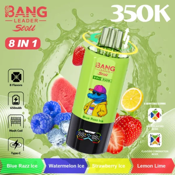 Bang Leader 350k Puffs Stoll Disposable Vape 350000 Free Shipping China Warehouse