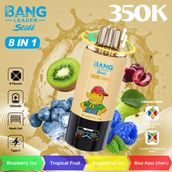 Bang Leader 350k Puffs Stoll Disposable Vape 350000 Free Shipping China Warehouse
