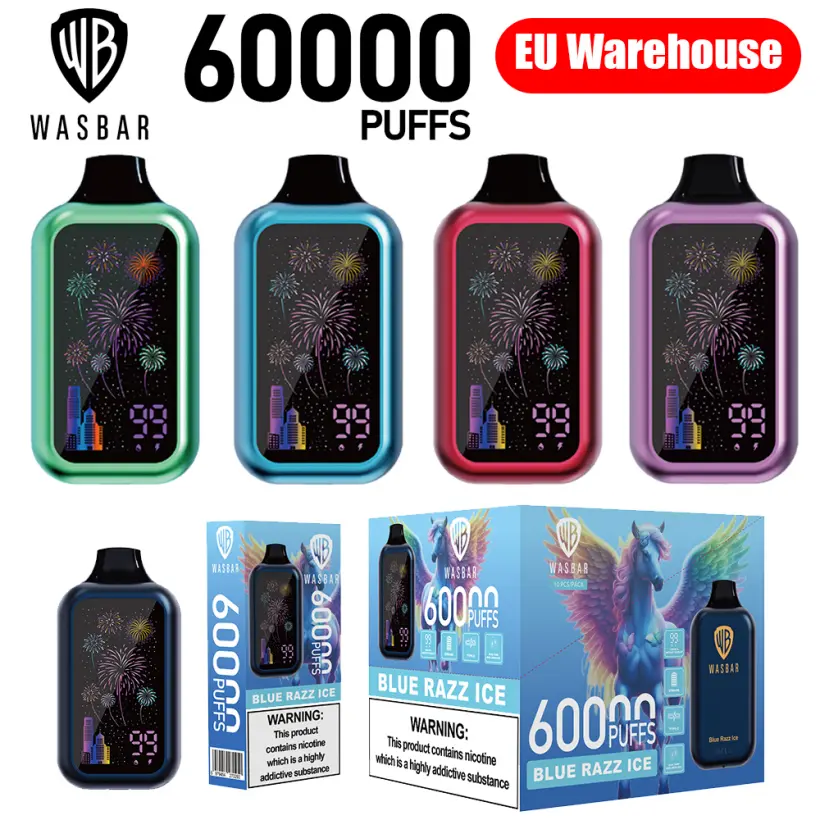 EU Vape Wasbar 60k Puffs 60000 Electronic Cigarette Wholesale Free Shipping 1 EU Vape Wasbar 60k Puffs 60000 Electronic Cigarette Wholesale Free Shipping