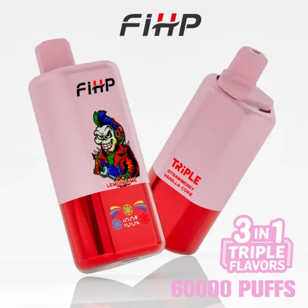 FIHP 60k Puffs 3 in 1 Triple Flavors Disposable Vape 60000 EU Warehouse