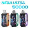 NEXA 50k Puffs Utral 50000 Crystal Disposable Vape With 20mg Nicotine Free Shipping