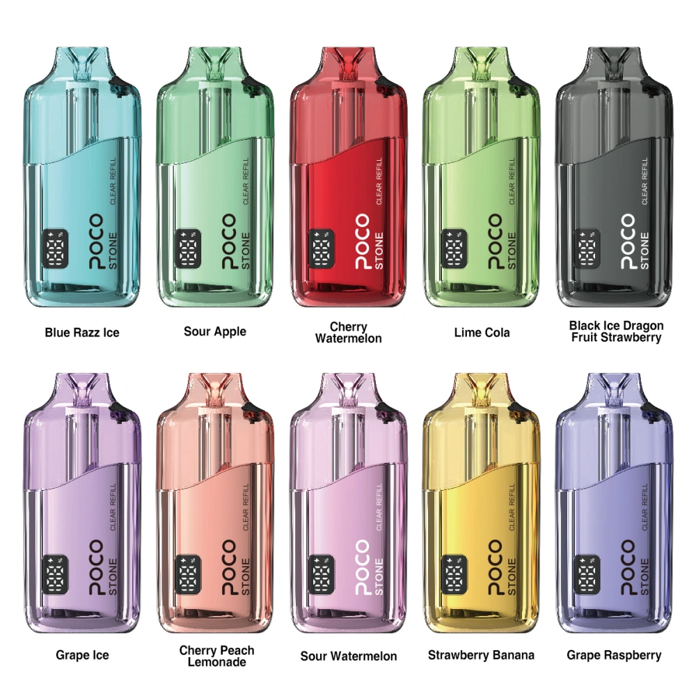 POCO 75k Puffs Stone Refillable Crystal Disposable Vape 75000 With 40ml Oil EU Warehouse 16 POCO 75k Puffs Stone Refillable Crystal Disposable Vape 75000 With 40ml Oil EU Warehouse