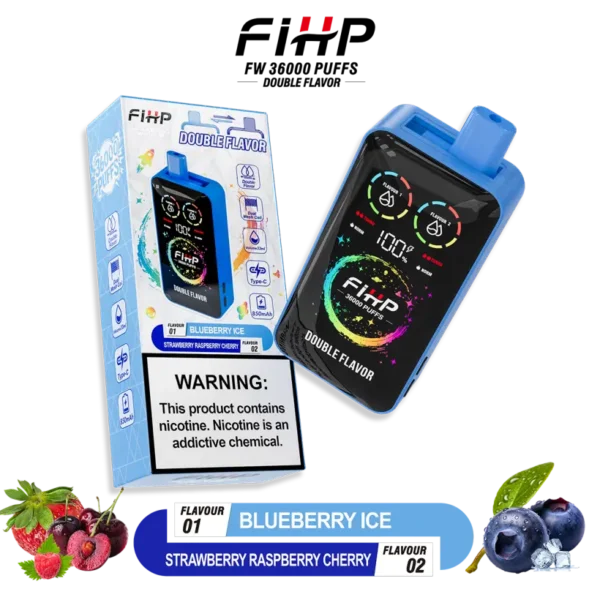 Puff 36k FIHP 36000 Puffs 2 in 1 Disposable Vape Pen Free Shipping China Warehouse