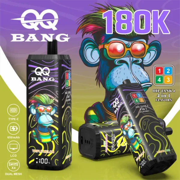 QQ Bang 180k Puffs 4 in 1 Disposable Vape 180000 Wholesale Free Shipping 12 QQ Bang 180k Puffs 4 in 1 Disposable Vape 180000 Wholesale Free Shipping