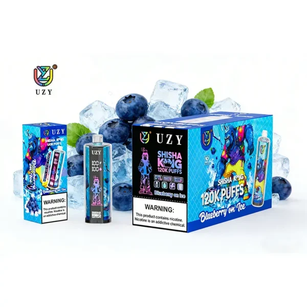 UZY 120K Puffs Shisha King DTL Disposable Vape 120000 EU Warehouse