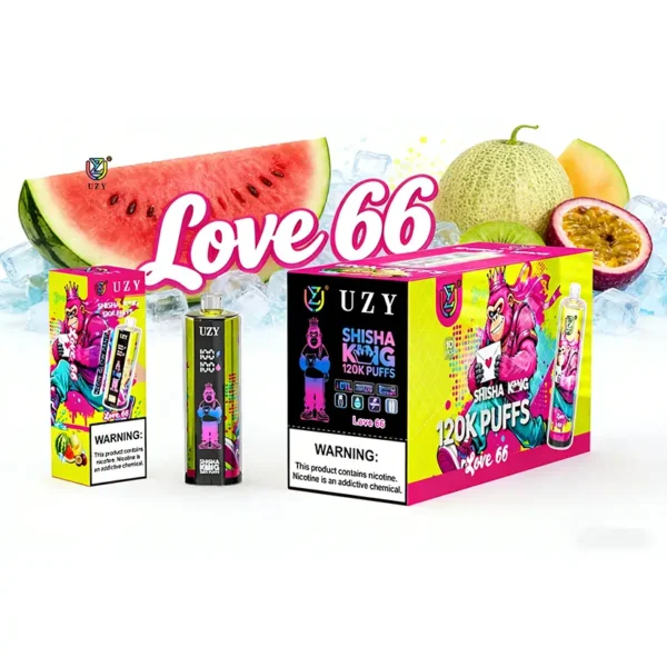 UZY 120K Puffs Shisha King DTL Disposable Vape 120000 EU Warehouse