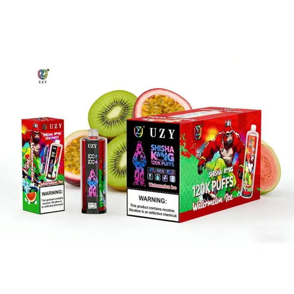 UZY 120K Puffs Shisha King DTL Disposable Vape 120000 EU Warehouse
