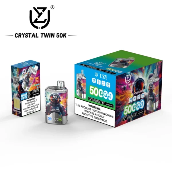 UZY 50K Puffs 2 in 1 Double Flavors Disposable Vape Shop 50000 EU Warehouse