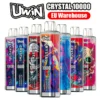 Uwin 10000 Puffs 10k Cheap Crystal Disposable Vape Free Shipping EU Warehouse