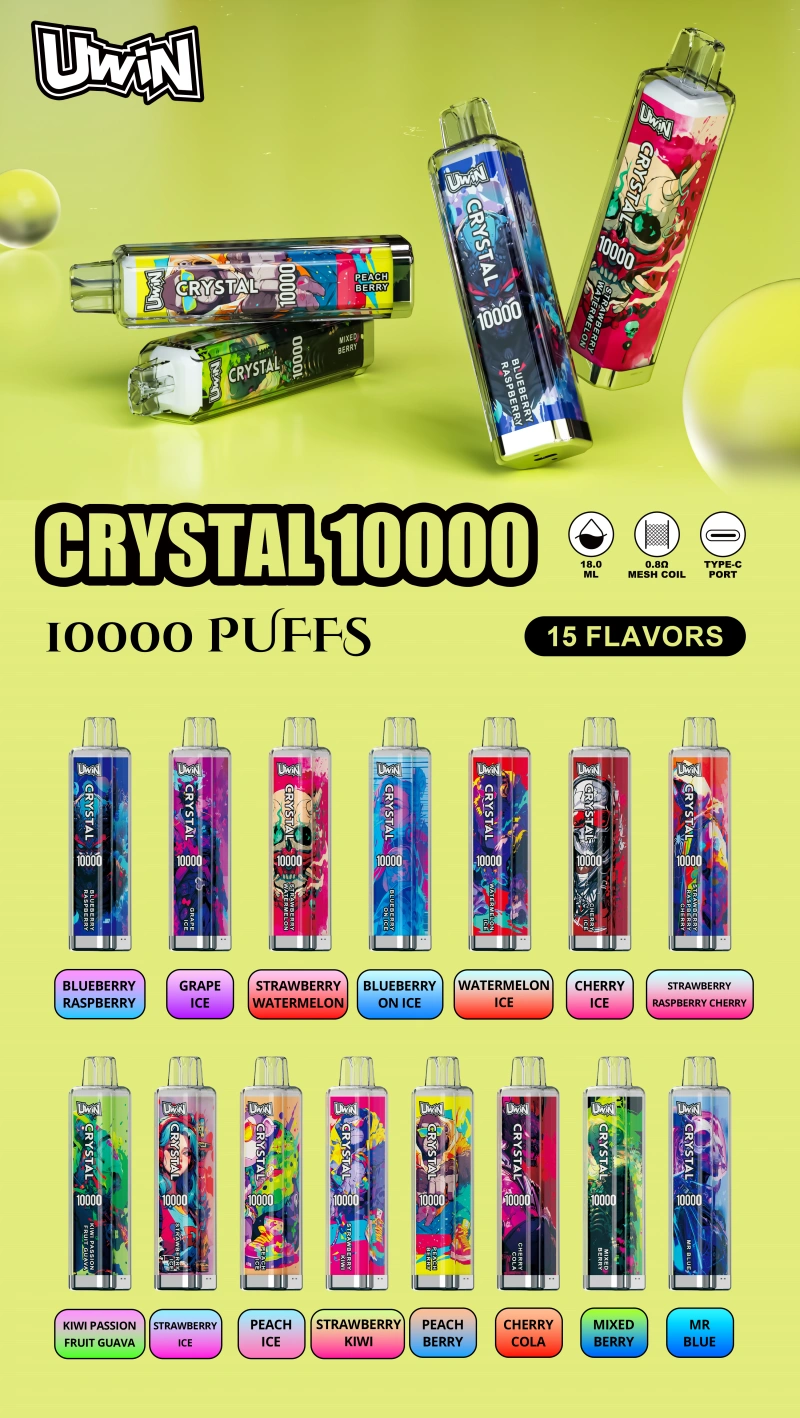 Uwin 10000 Puffs 10k Cheap Crystal Disposable Vape Free Shipping EU Warehouse 16 Uwin 10000 Puffs 10k Cheap Crystal Disposable Vape Free Shipping EU Warehouse