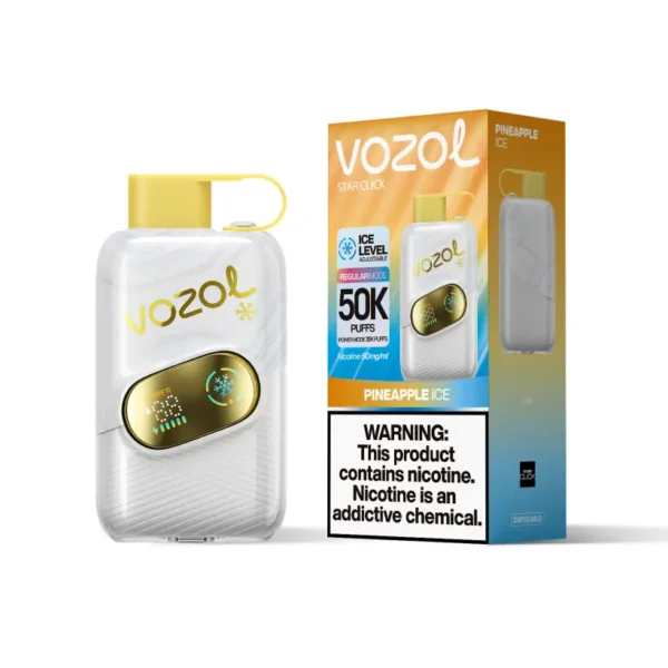 Vozol Star 50k Puffs 50000 Ice Control Disposable Vape Free Shipping EU Warehouse