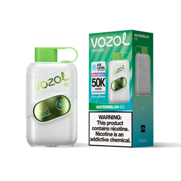 Vozol Star 50k Puffs 50000 Ice Control Disposable Vape Free Shipping EU Warehouse