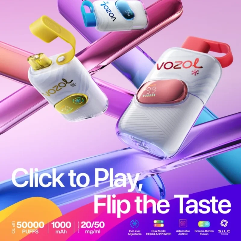 Vozol Star 50k Puffs 50000 Ice Control Disposable Vape Free Shipping EU Warehouse