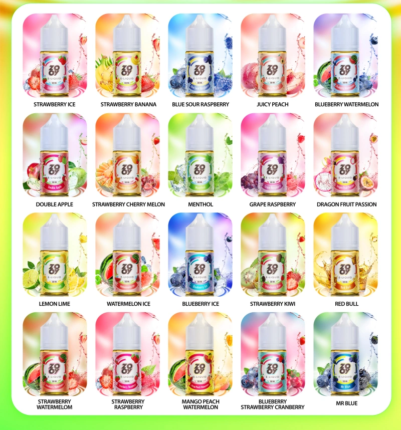 ZOOY 30ML E Liquid Vape 30mg 50mg Nicotine EU Warehouse