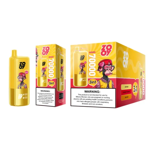 ZOOY 70K Puffs 70000 3 in 1 Triple Flavors Free Shipping EU Vape