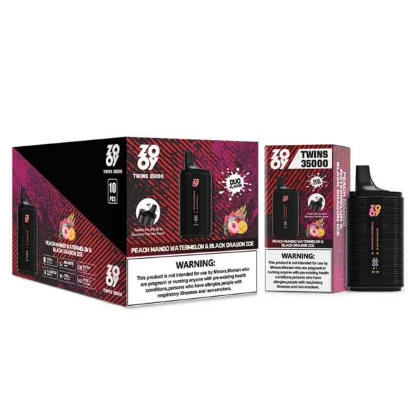 ZOOY Twins 35K Puffs 2 in 1 Disposable Vape Wholesale 35000 EU Warehouse