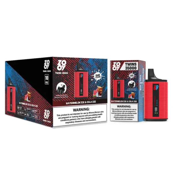 ZOOY Twins 35K Puffs 2 in 1 Disposable Vape Wholesale 35000 EU Warehouse