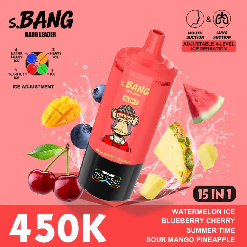 Bang Leader 450k Puffs 15 in 1 Multiple Flavors Disposable Vape Free Shipping 2 Bang Leader 450k Puffs 15 in 1 Multiple Flavors Disposable Vape Free Shipping