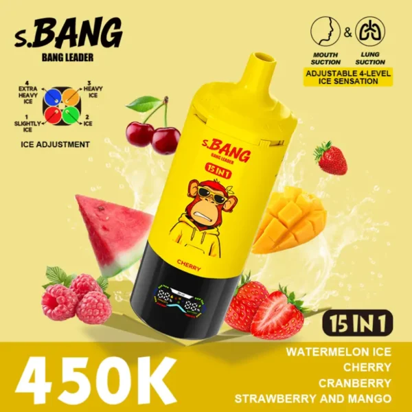Bang Leader 450k Puffs 15 in 1 Multiple Flavors Disposable Vape Free Shipping 15 Bang Leader 450k Puffs 15 in 1 Multiple Flavors Disposable Vape Free Shipping