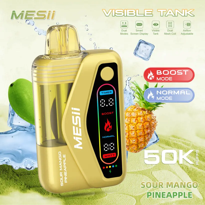Mesii 50k Puffs Visble Tank Dual Mode Disposable Vape 50000 Free Shipping 14 Mesii 50k Puffs Visble Tank Dual Mode Disposable Vape 50000 Free Shipping
