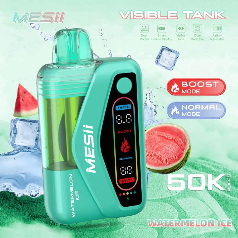 Mesii 50k Puffs Visble Tank Dual Mode Disposable Vape 50000 Free Shipping 7 Mesii 50k Puffs Visble Tank Dual Mode Disposable Vape 50000 Free Shipping